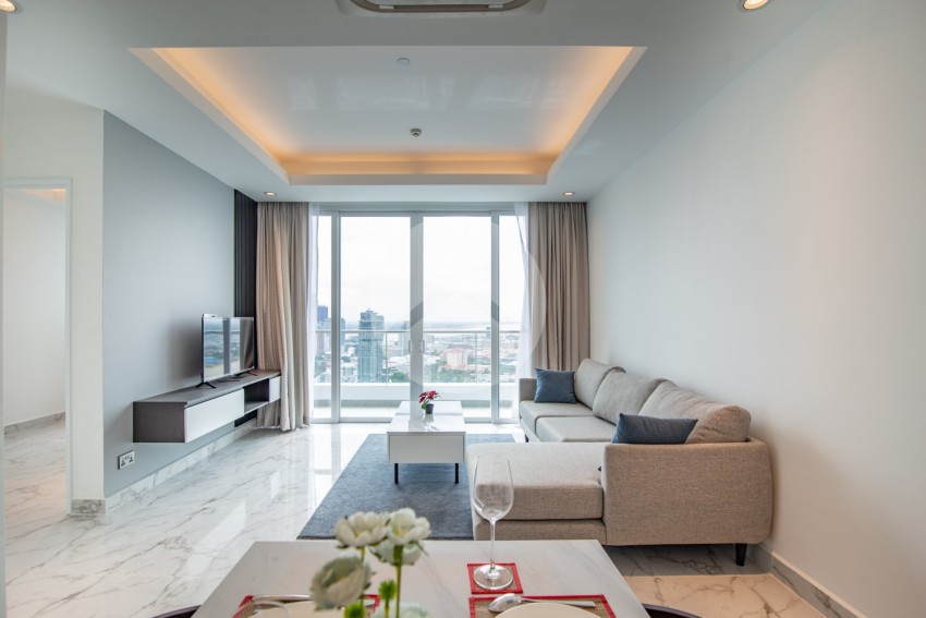 2 Bedroom Condo For Rent - J Tower 2, BKK1, Phnom Penh