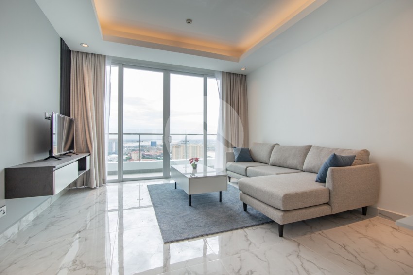 2 Bedroom Condo For Rent - J Tower 2, BKK1, Phnom Penh