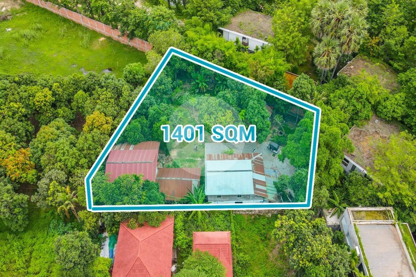 1401 Sqm Residential Land For Sale - Sala Kamreuk, Siem Reap