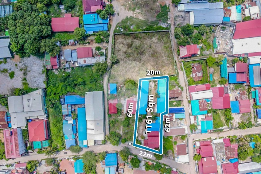 1161 Sqm Development Land For Sale - Dangkao, Phnom Penh