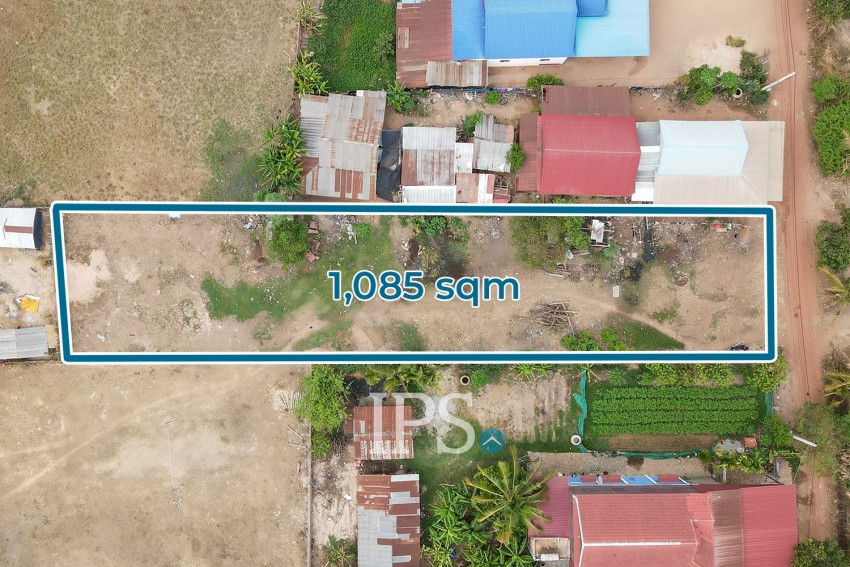 1085 Sqm Residential Land For Sale - Kandaek, Siem Reap