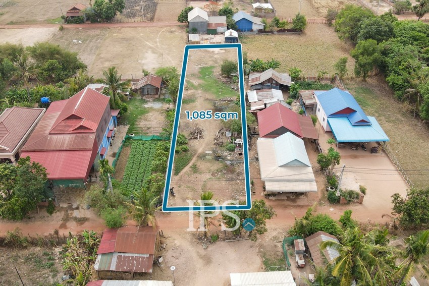 1085 Sqm Residential Land For Sale - Kandaek, Siem Reap