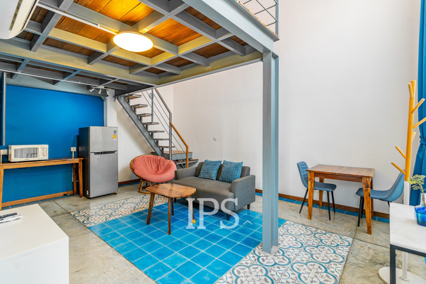 Loft 1 Bedroom Serviced Apartment For Rent - BKK3, Phnom Penh