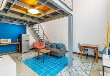 Loft 1 Bedroom Serviced Apartment For Rent - BKK3, Phnom Penh thumbnail
