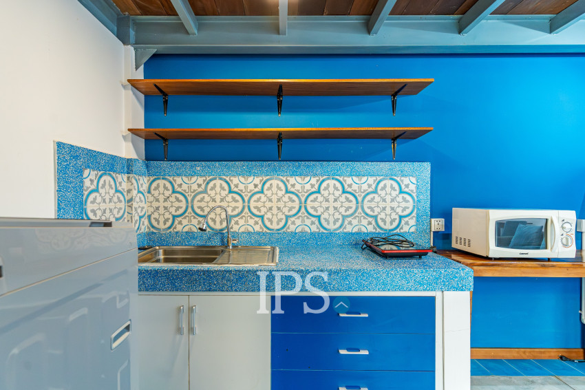 Loft 1 Bedroom Serviced Apartment For Rent - BKK3, Phnom Penh