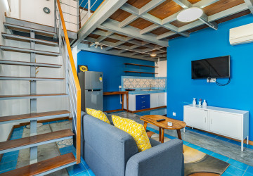 Loft 1 Bedroom Serviced Apartment For Rent - BKK3, Phnom Penh thumbnail
