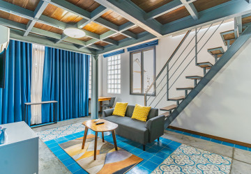 Loft 1 Bedroom Serviced Apartment For Rent - BKK3, Phnom Penh thumbnail