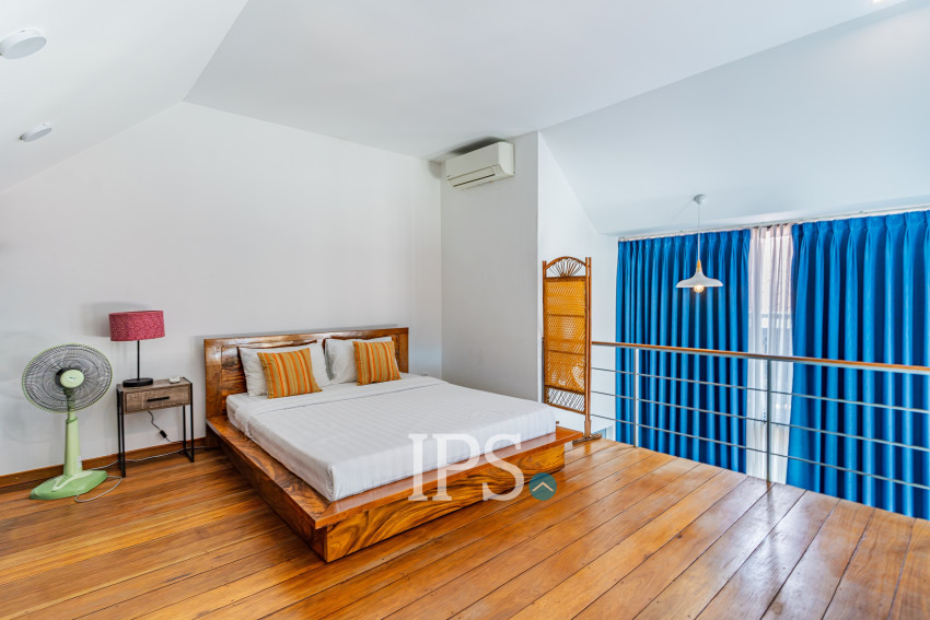 Loft 1 Bedroom Serviced Apartment For Rent - BKK3, Phnom Penh