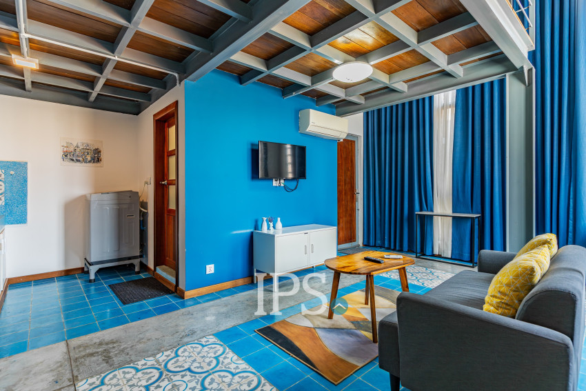 Loft 1 Bedroom Serviced Apartment For Rent - BKK3, Phnom Penh