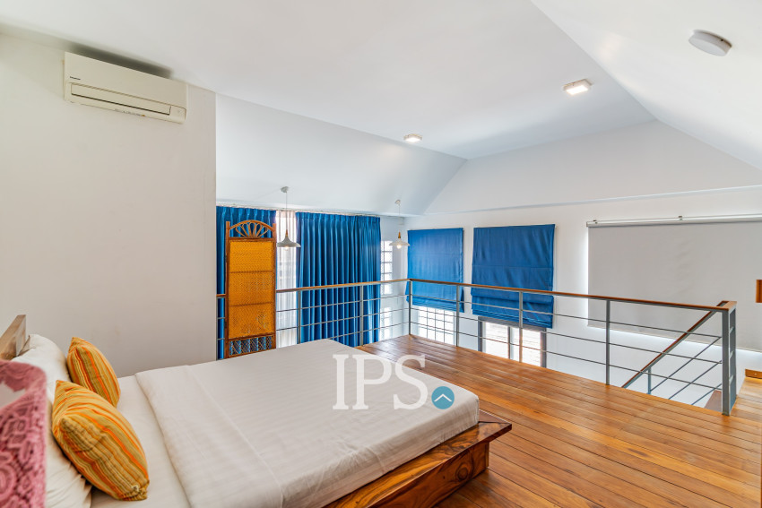 Loft 1 Bedroom Serviced Apartment For Rent - BKK3, Phnom Penh