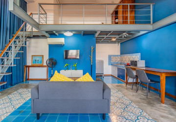 1 Bedroom Loft Apartment For Rent - BKK 3, Phnom Penh thumbnail