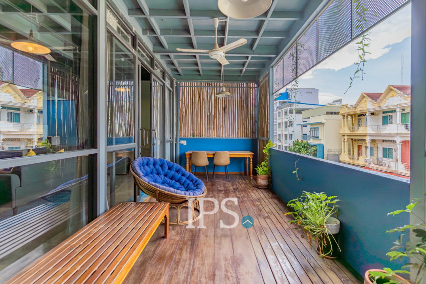 1 Bedroom Loft Apartment For Rent - BKK 3, Phnom Penh