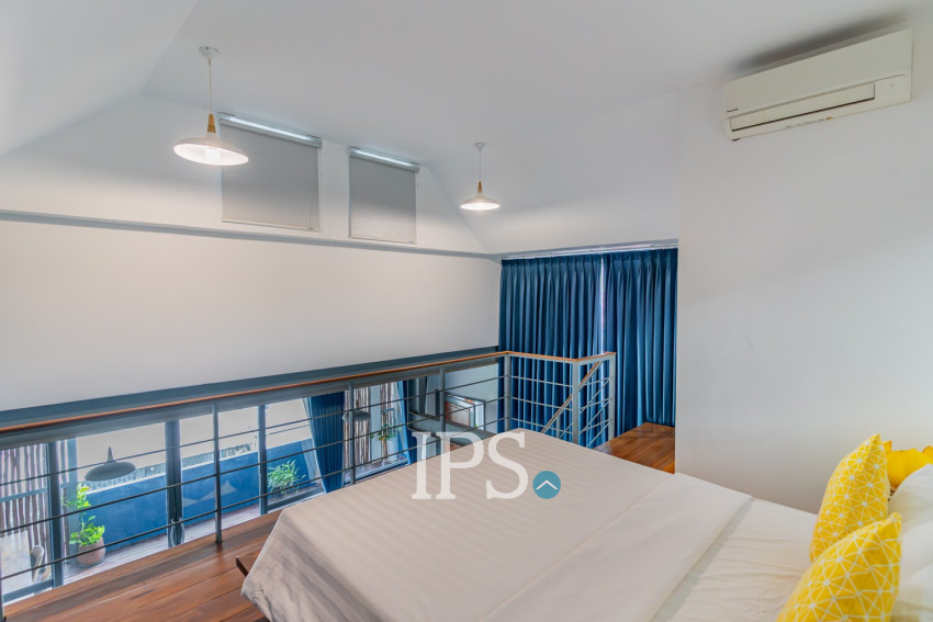 1 Bedroom Loft Apartment For Rent - BKK 3, Phnom Penh