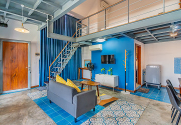 1 Bedroom Loft Apartment For Rent - BKK 3, Phnom Penh thumbnail