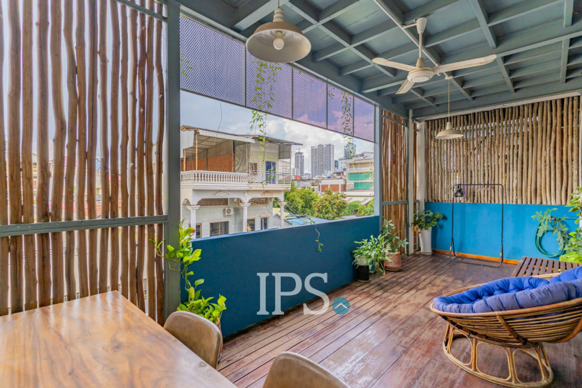 1 Bedroom Loft Apartment For Rent - BKK 3, Phnom Penh