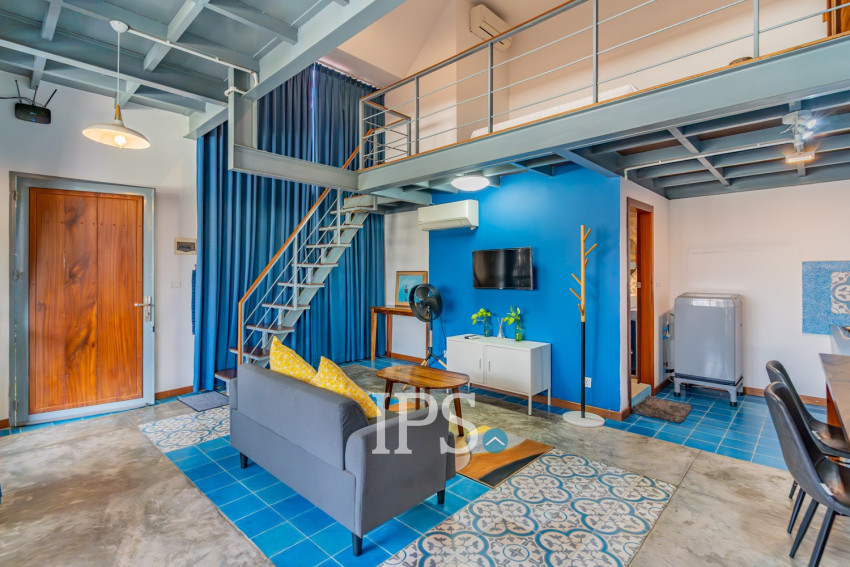 1 Bedroom Loft Apartment For Rent - BKK 3, Phnom Penh