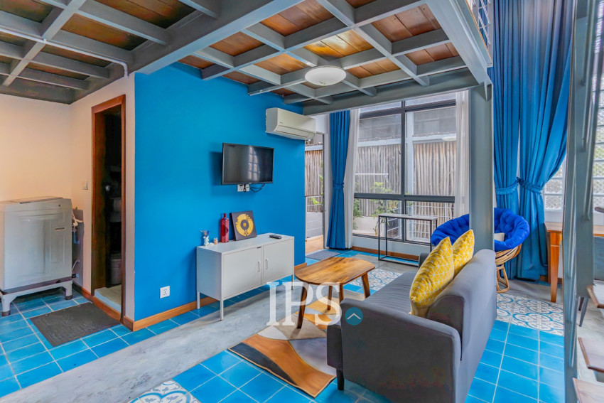 1 Bedroom Loft Apartment For Rent - BKK 3, Phnom Penh