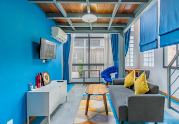 1 Bedroom Loft Apartment For Rent - BKK 3, Phnom Penh thumbnail