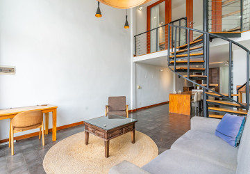 Renovated Loft 1 Bedroom Apartment For Sale - BKK1, Phnom Penh thumbnail