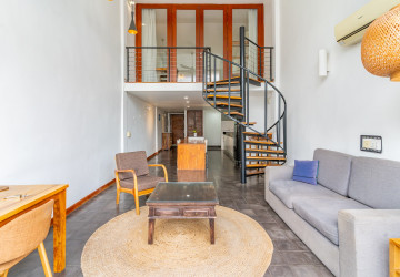 Renovated Loft 1 Bedroom Apartment For Sale - BKK1, Phnom Penh thumbnail