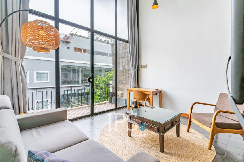 Renovated Loft 1 Bedroom Apartment For Sale - BKK1, Phnom Penh
