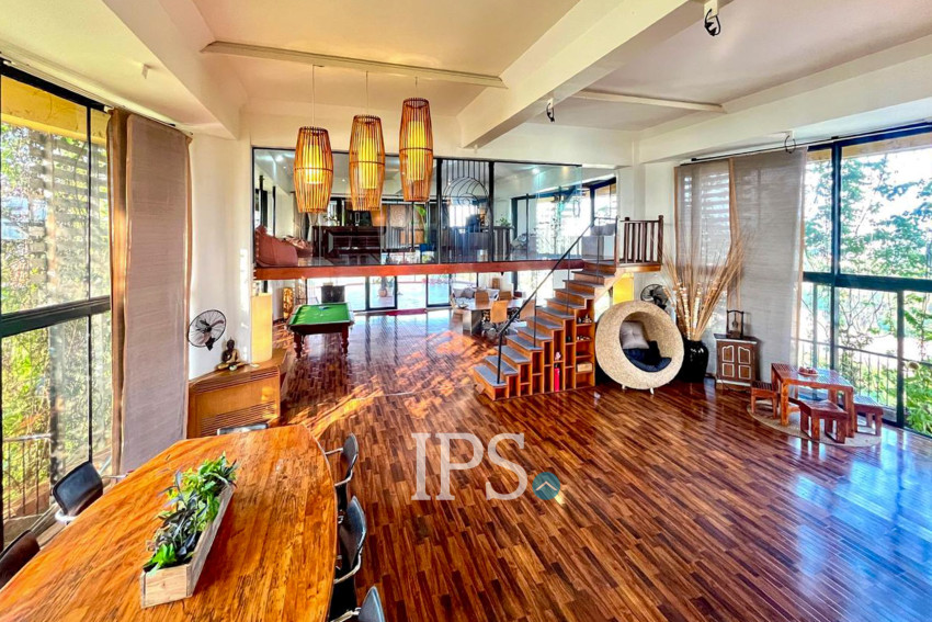650 Office Penthouse For Rent - Chroy Changvar, Phnom Penh