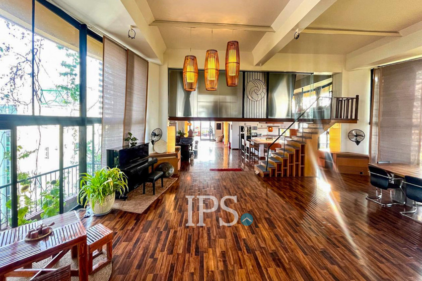 650 Office Penthouse For Rent - Chroy Changvar, Phnom Penh