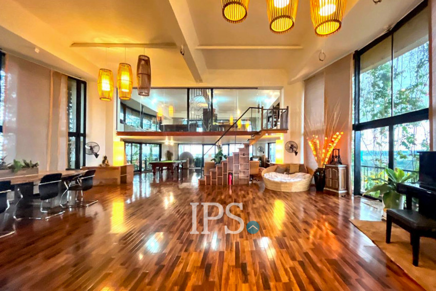 650 Office Penthouse For Rent - Chroy Changvar, Phnom Penh