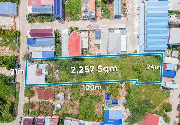 2257 Sqm Land For Sale - Ta Khmau, Kandal Province thumbnail