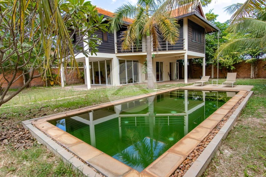 3 Bedroom Villa With Pool For Rent - Svay Dangkum, Siem Reap