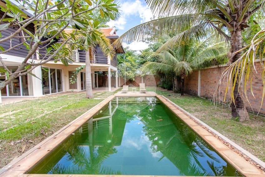 3 Bedroom Villa With Pool For Rent - Svay Dangkum, Siem Reap