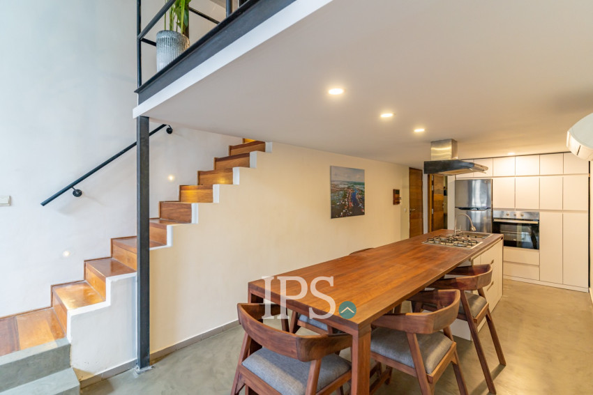 Renovated Duplex 2 Bedroom Apartment For Rent - Chey Chumneah, Phnom Penh