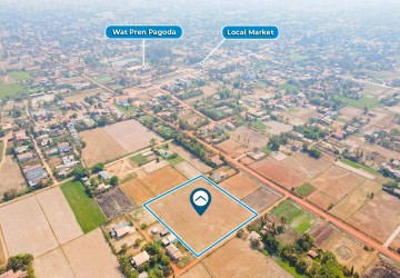 7,650 Sqm Land For Sale - Chreav, Siem Reap thumbnail