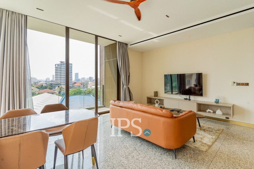 2 Bedroom Serviced Apartment For Rent - Toul Kork, Phnom Penh