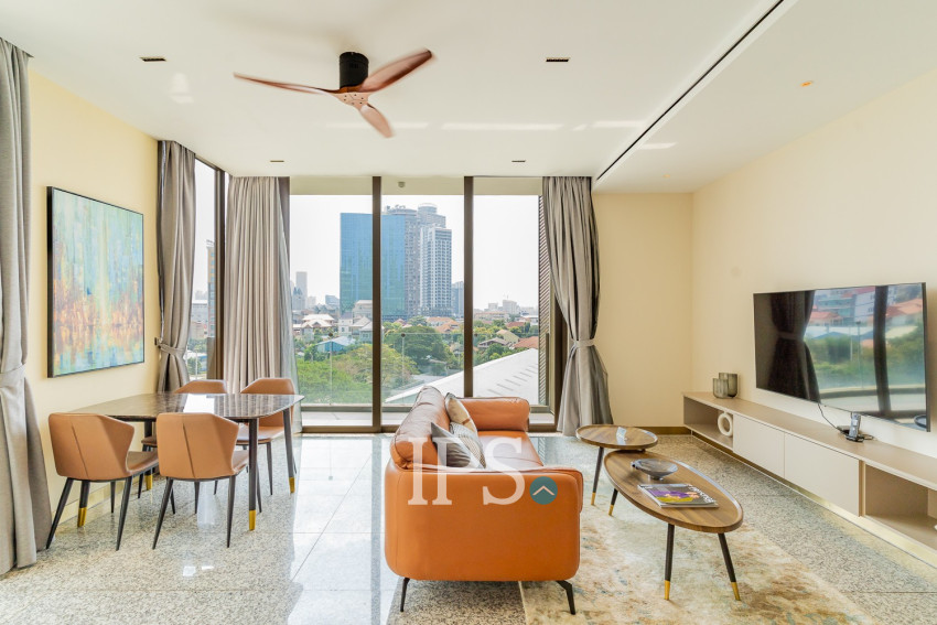 2 Bedroom Serviced Apartment For Rent - Toul Kork, Phnom Penh