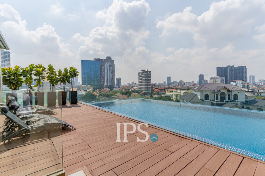 2 Bedroom Serviced Apartment For Rent - Toul Kork, Phnom Penh