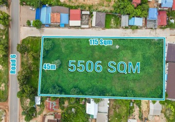 5,506 Sqm Residential Land For Sale - Svay Thom, Siem Reap thumbnail