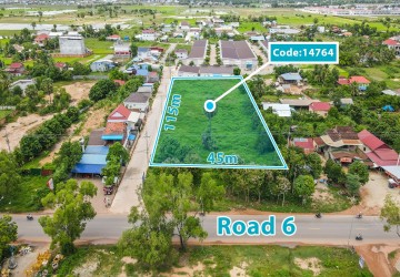 5,506 Sqm Residential Land For Sale - Svay Thom, Siem Reap thumbnail