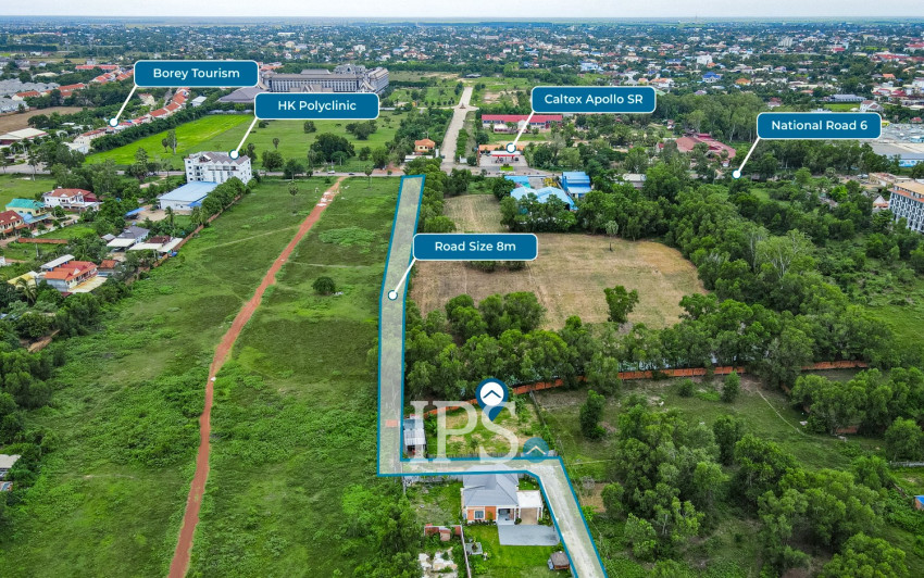 834 Sqm Land For Sale - Kandaek, Siem Reap