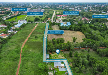 834 Sqm Land For Sale - Kandaek, Siem Reap thumbnail