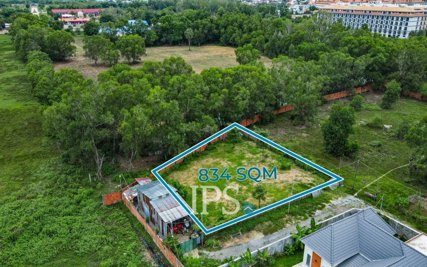 834 Sqm Land For Sale - Kandaek, Siem Reap