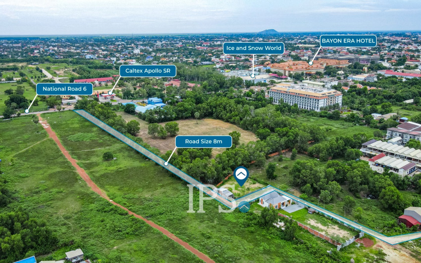 834 Sqm Land For Sale - Kandaek, Siem Reap