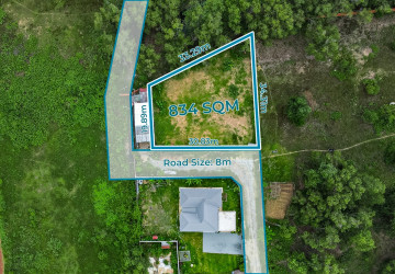 834 Sqm Land For Sale - Kandaek, Siem Reap thumbnail