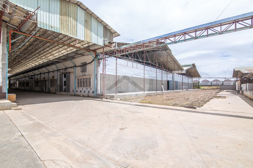 600 Sqm Warehouse Space For Rent - NR2, Phnom Penh
