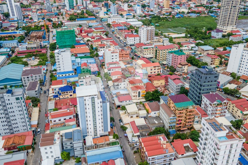 386 Sqm Corner Land For Sale -Russian Market, Phnom Penh