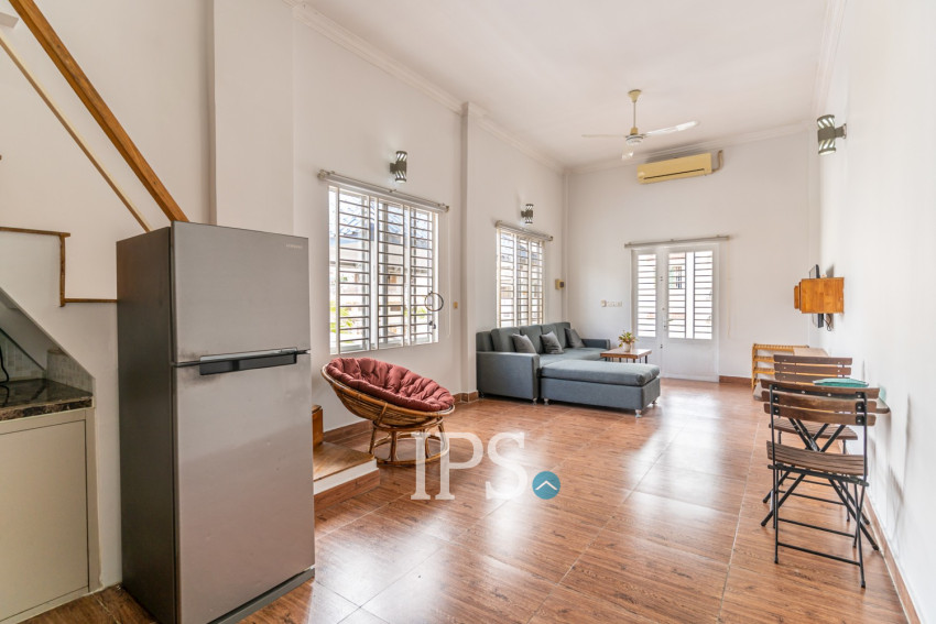 Renovated Duplex 2 Bedroom Apartment For Rent - BKK3, Phnom Penh
