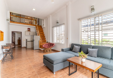 Renovated Duplex 2 Bedroom Apartment For Rent - BKK3, Phnom Penh thumbnail