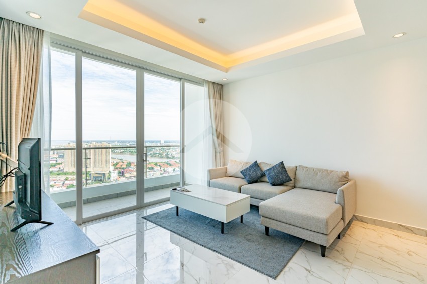 2 Bedroom Condo For Rent - J Tower 2, BKK1, Phnom Penh