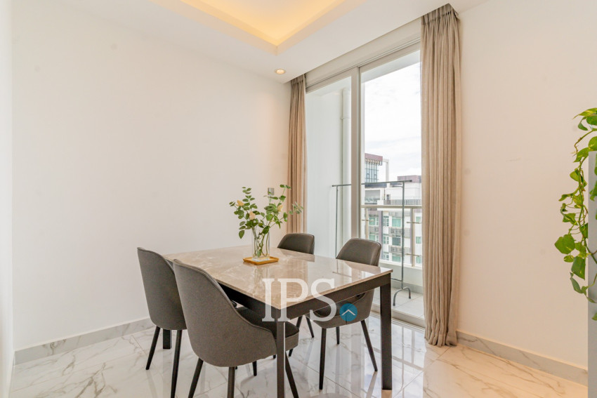 1 Bedroom Condo For Rent - J Tower 2, BKK1, Phnom Penh