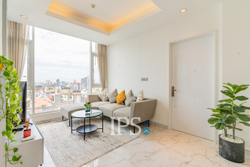 1 Bedroom Condo For Rent - J Tower 2, BKK1, Phnom Penh